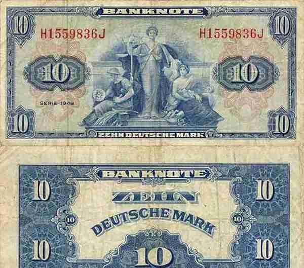 钞票上的历史文化——德国
