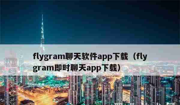 flygram聊天软件app下载（flygram即时聊天app下载）
