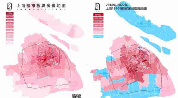 房价地图 | 上海134个板块次新房价格公布