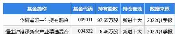 6月23日鼎胜新材涨9.99%，华夏睿阳一年持有混合基金重仓该股