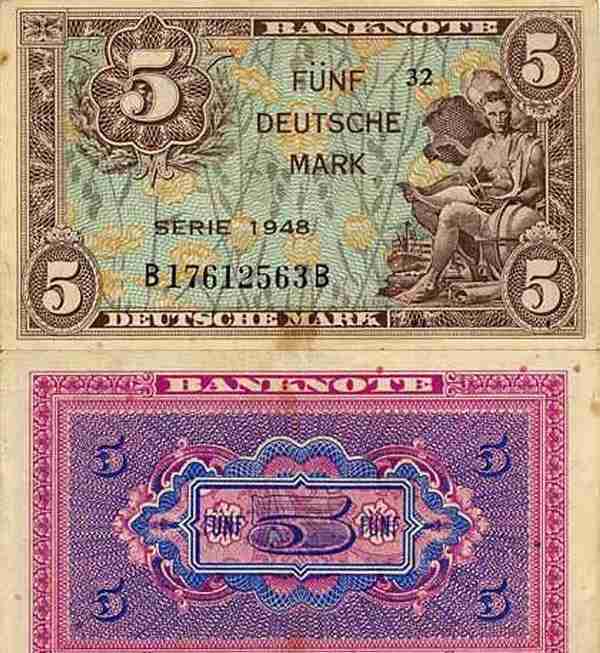 钞票上的历史文化——德国