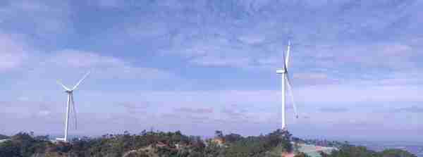 环保能源建设！玉林市第14座风电场并网发电