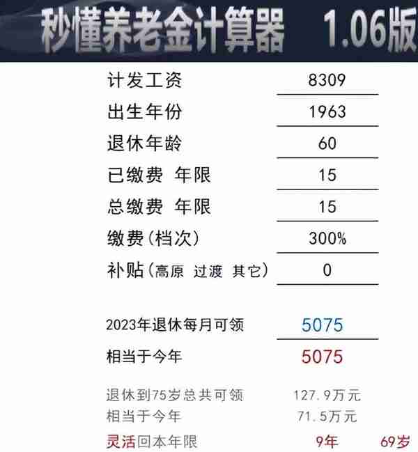 王阿姨，江苏南京人，50岁退休，24年2个月工龄，退休工资4450元