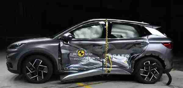 关注｜比亚迪元PLUS欧洲E-NCAP碰撞测试成绩出炉，获五星评级