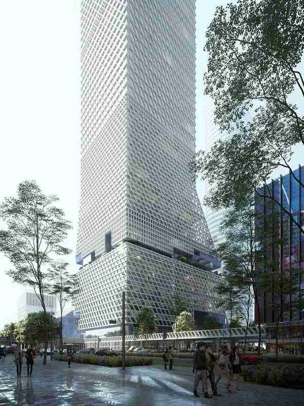 中国招商银行全球总部，深圳湾的闪耀之星