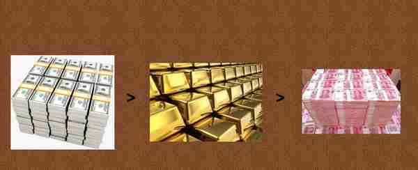 100公斤人民币和100公斤黄金，谁更值钱？如果换成美元呢？